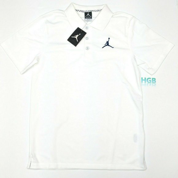 jumpman golf polo